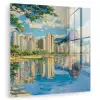 Berg - Skyline - Strand - Water plexiglas 5mm klein -zzzproduct_nieuw