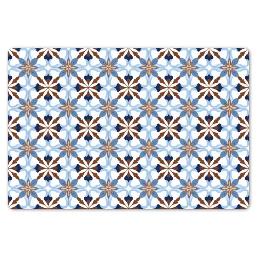 Ornament - Tegel - Kleurrijk Placemat vinyl groot 368 -zzsfeer1_Kitchenyeah-website