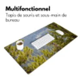 Uil - Oehoe - Bomen - Natuur Muismat XXL klein -zsfeer4_frans