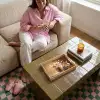 Chocomelk - Drinken - Warm - Bruin Dienblad Rechthoek middel -sfeer3
