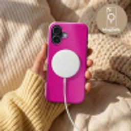 Focus - Smiley - Roze Toughcase MagSafe Apple iPhone 17 klein -USP_MagsafeV