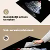 Taart - Slagroom - Kers - Bord - Delfts blauw Inductie beschemer met haakjes klein -ky-schoon-nl