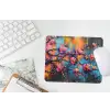 Bloemen - Tak - Abstract - Roze muismat rubber klein -witbureau