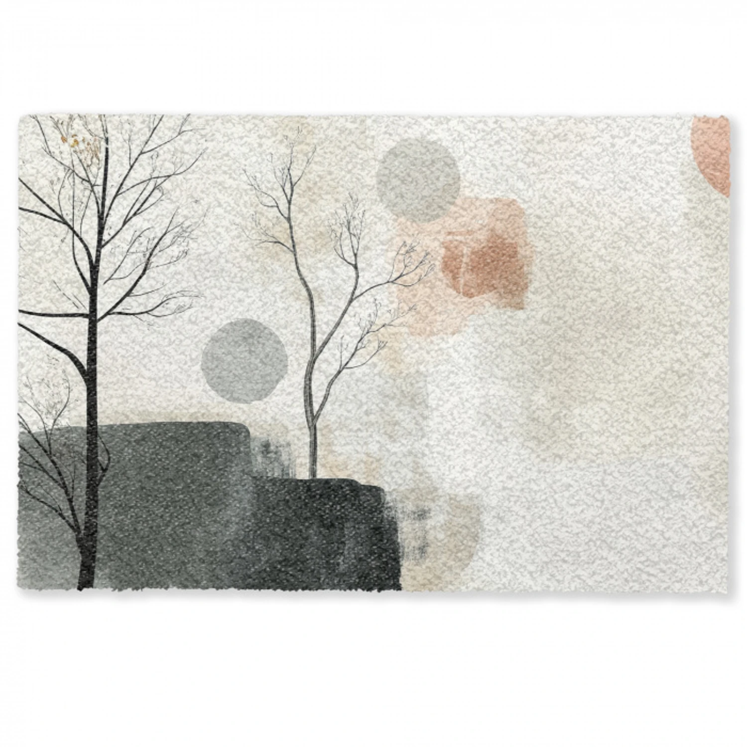 Wabi sabi - Beige - Plant Deurmat klein -zkaufland3d