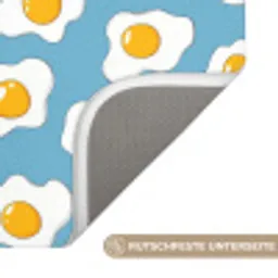 Eieren - Dooiers - Blauw Badmat klein 997 -USP_AntislipDE