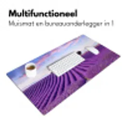 lavendel-natuur-paars-bomen-bloemen Muismat XXL klein -sfeer4