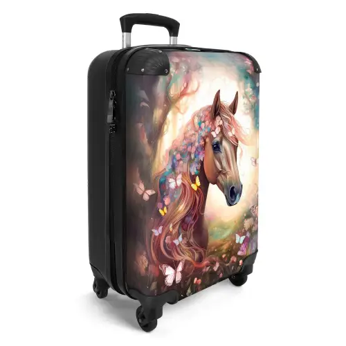 Vlindermerrie NBS - Handbagage koffer - Unisex middel -productfoto_3d