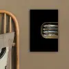 Sardines - Blik - Zwart - Vissen canvas 2cm klein -sfeer3