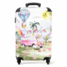 Eenhoorn safari NBS - Handbagage koffer - Unisex middel -productfoto_recht
