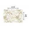 Tijger - Oerwoud - Beige Placemat vinyl groot 368 -specs