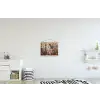 Kimono - Vrouw - kersenbomen textielposter latten blank klein -kinderkamer