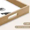 Papa - Buchstaben-Collage Dienblad Rechthoek middel -USP_HandgreepDE