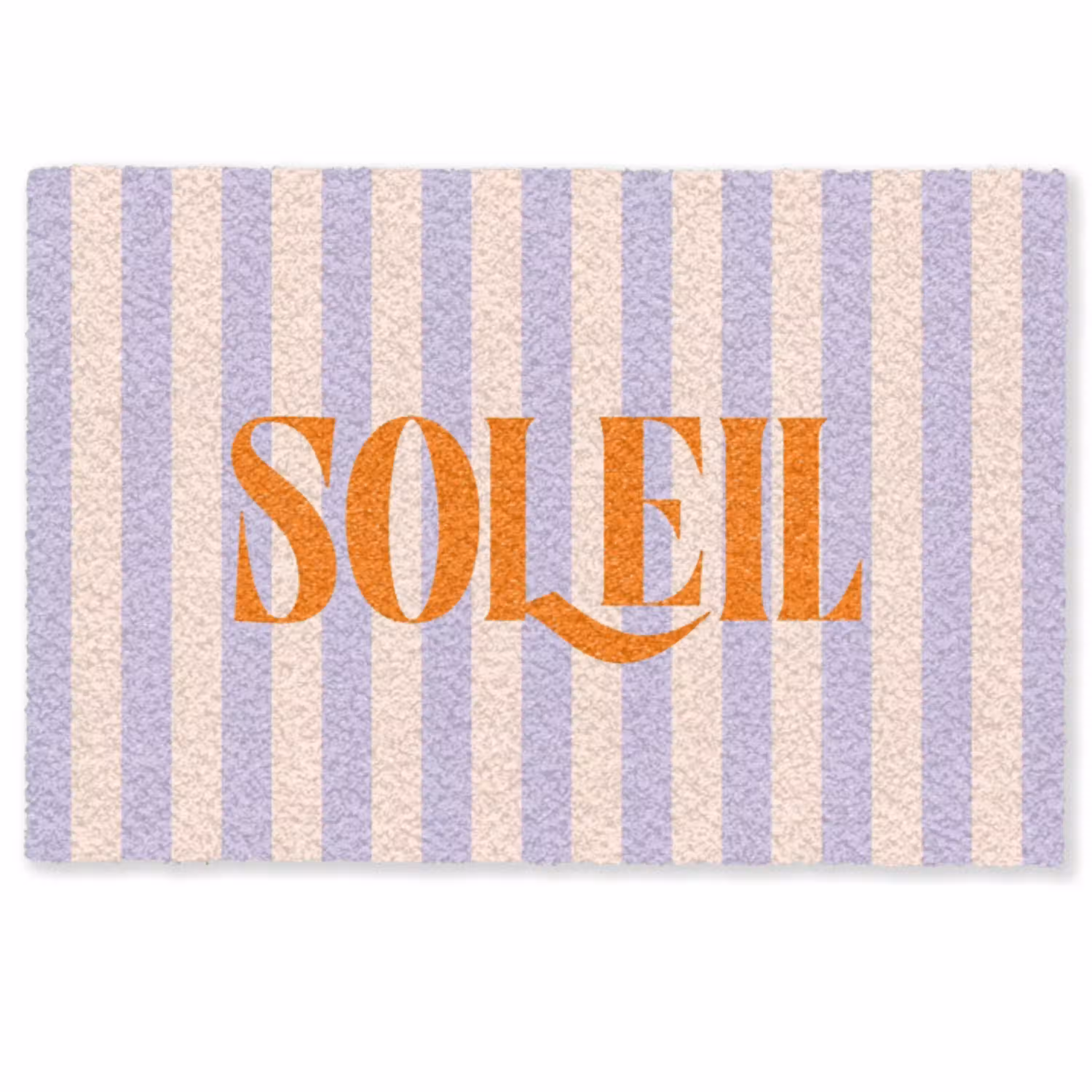 Lila - Oranje - Strepen - Soleil Deurmat klein -zkaufland3d