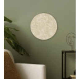 Lichtbeige - Marmer - Diffusie adering Wandcirkel kunststof plaat 5mm dik klein 188 -sfeer3
