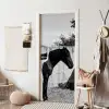 Vrouw - Paard - Artistiek deurposter klein -sfeer6