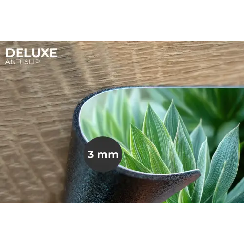 Blad - Plant - Groen - Textuur Placemat vinyl groot -closeup