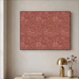Bloemen - Motief - Rood Textielframe zwart klein 947 -sfeer2