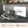 Kerst quote - Winter - Christmas calories - Wit keuken achterwand spatscherm klein -usp_NL