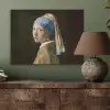 Meisje met de parel - Schilderij - Oude meesters - Vermeer PET vilt klein -sfeer2