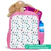Klein - Oceaan - Rif - Multi Kinderrugzak - Roze middel 863 -inhoud_NL