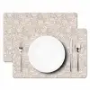Bloemenprint - Grijs - Crème Placemat vinyl groot 368 -zzsfeer2_Kitchenyeah-website