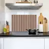 Retro - Hout - Plank - Naturel Inductie beschemer met haakjes klein -sfeer2