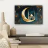 Moskee - Halve maan - Goud - Ramadan - Islamitische canvas 2cm klein -sfeer6
