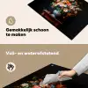 Boeket - Roze - Bloemen - Vaas Inductie beschemer met haakjes klein -ky-schoon-nl