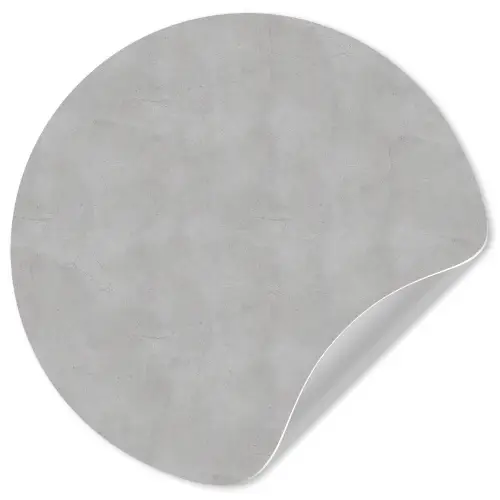 Steen - Patronen - Beton Wandcirkel behangsticker klein 186 -3d