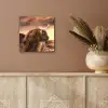 Schotse hooglander - Zon - Horizon - Koe - Dieren aluminium wit klein -sfeer4