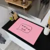 Tekstwolkje - BLAH BLAH BLAH - Roze Inductie beschemer met haakjes klein -sfeer1