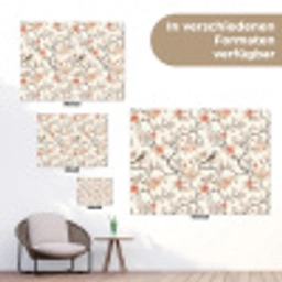 Kersenbloesem - Mus - Roze tuinposter los doek klein 239 -Xsfeer9_DE