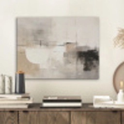 Abstract - Kunst - Grijs PET vilt klein -sfeer1