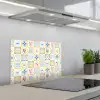 Zee - Sfeer - Mozaïek - Vis keuken achterwand spatscherm klein 900 -3d_schuin