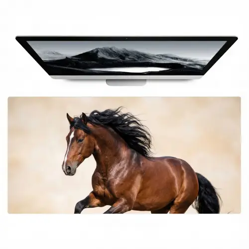 Paard - Galop - Energie Muismat XXL klein -zzz3d