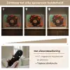 Vrouw - Frambozen - Bladeren Light Box met batterij (Wandlamp) middel -USP_dimbaarNL
