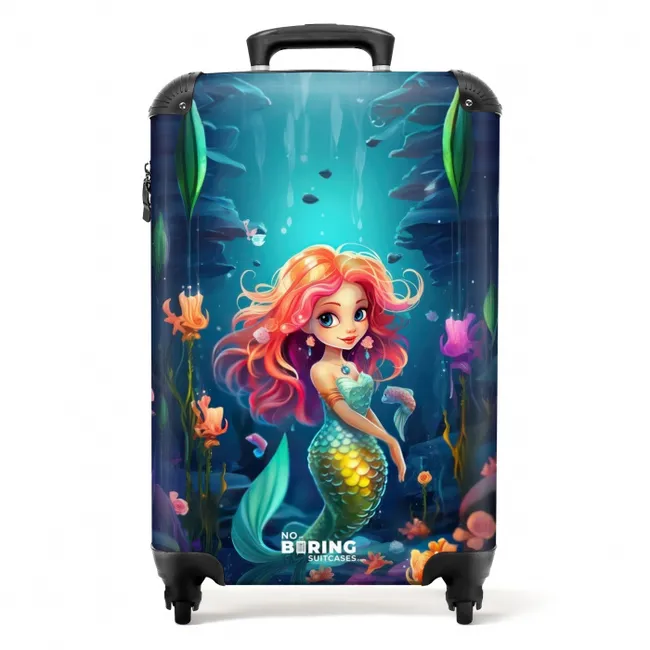 Koraal koningin NBS - Handbagage koffer - Unisex middel -productfoto_recht