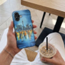 Skyline Toronto - Water - Stadslichten - Toren Toughcase MagSafe Apple iPhone 17 klein -Sfeer1M