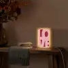 Love - Rood - Blokletters Light Box met kabel (Tafellamp) klein -sfeer4