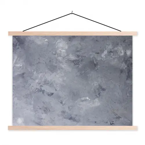 Leisteen - Beton - Retro - Structuren - Grijs - Rustiek textielposter latten blank klein -3d