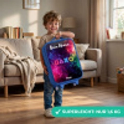 Symbolen - Game - Kleurrijk Kinderkoffer - Blauw klein -sfeer2_DE