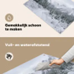 Weg - Bergen - Sneeuw - Naaldbos - Avontuurlijk Inductie beschemer met haakjes klein -ky-schoon-nl