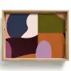 Vormen - Abstract - Kleuren - Vierkant Dienblad Rechthoek middel -z3d_shopping