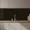 Goud - Zwart - Diamant keuken achterwand 2 middel 871 zz_3dshopping