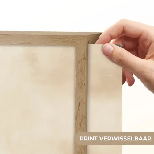 Landschap - Japandi - vogel Light Box met batterij (Wandlamp) middel -USP_websiteprintNL