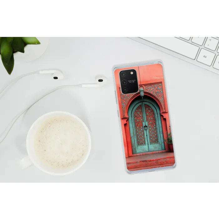 Lantaarn - Deur - Turquoise Telefoonhoesje Samsung Galaxy S10 Lite klein -oordopS10Lite