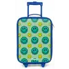 All smiles groen Kinderkoffer - Blauw klein -zz3dotto