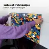Zomer - Vlinder - Marineblauw - Blauw Inductie beschemer met haakjes klein 777 -ky-ophangen-nl