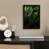 Bladeren - Schaduw - Groen - Textuur fotolijst zwart zonder passe partout klein -sfeer1