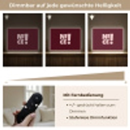 Nice - Uitroepteken - Rood Light Box met batterij (Wandlamp) middel -USP_dimbaarDE